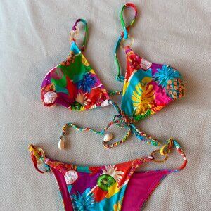 Blackbough Bikini | New Tropical Colorful Bikini Set | Bottom and Top Bikini
